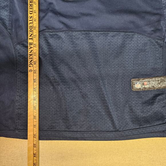 Nike Russell Wilson Seattle Seahawks Football Jersey Shirt #3 NFL Blue Mens XL - Picture 6 of 7